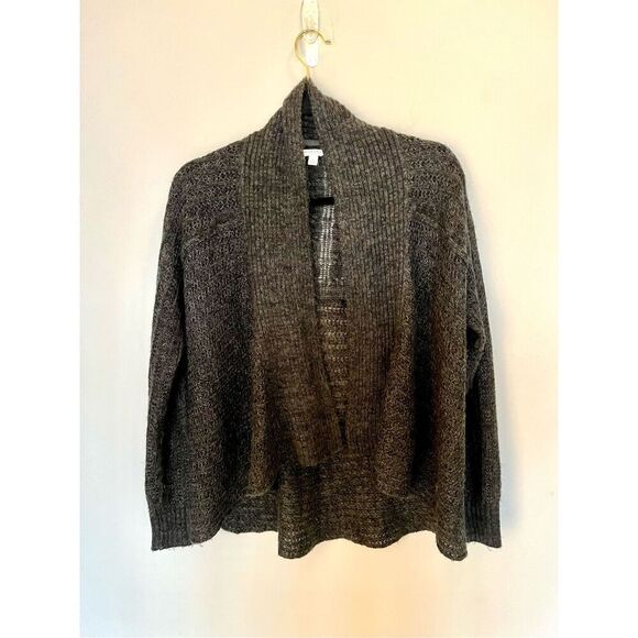 Sonoma dark gray knit cardigan large - Picture 1 of 3